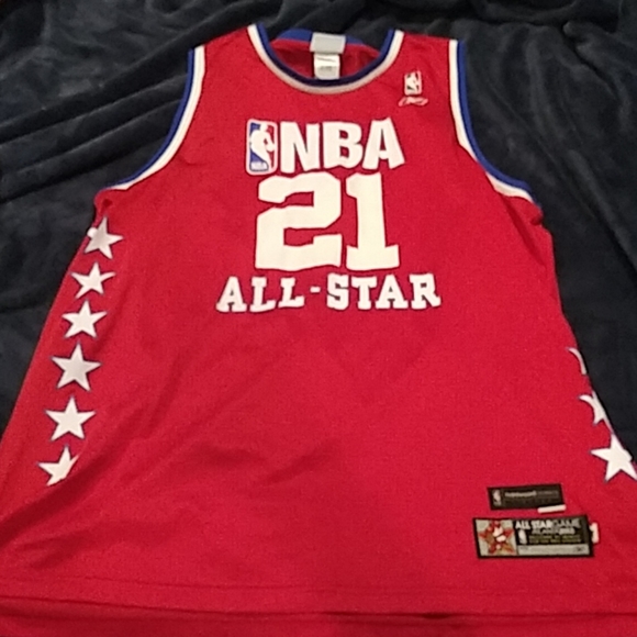 tim duncan all star jersey